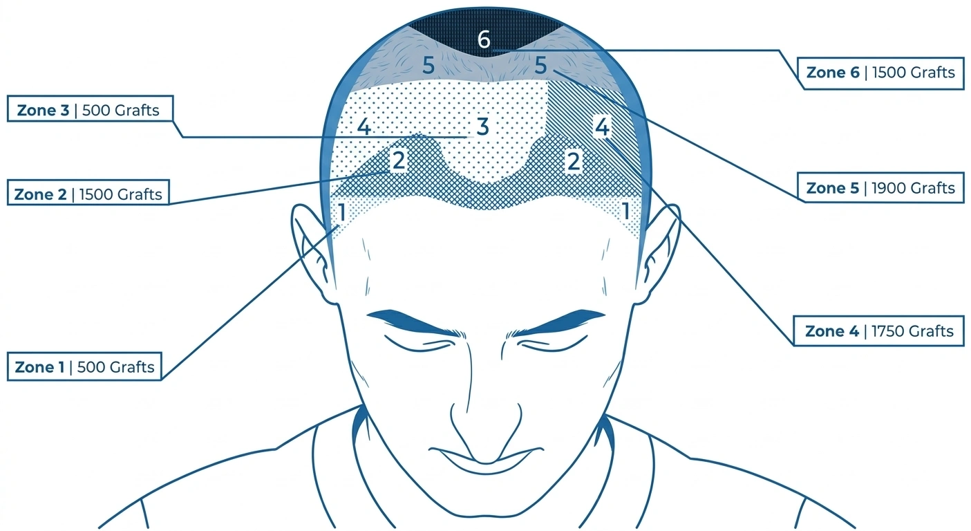 Cara Menentukan Jumlah Graft yang Dibutuhkan