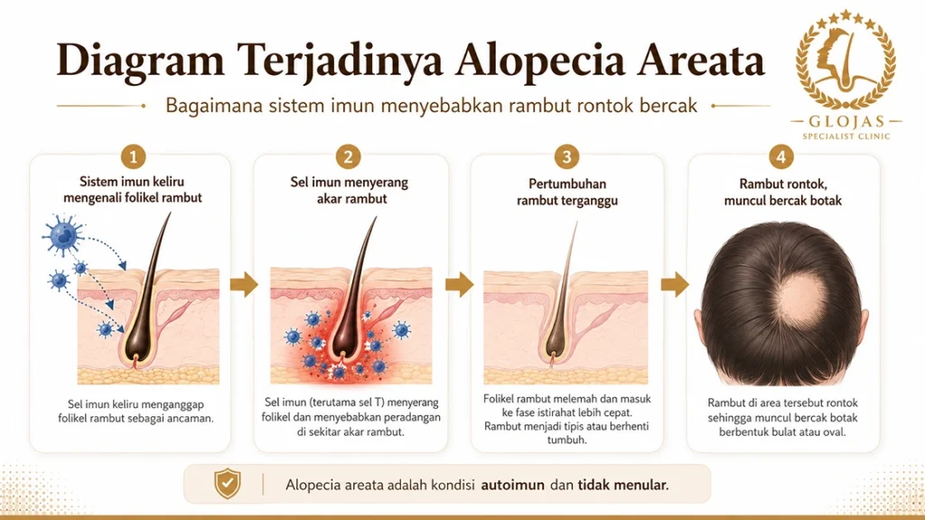 diagram alopecia areata
