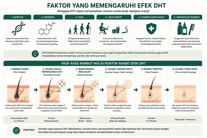 hormon dht menyerang rambut