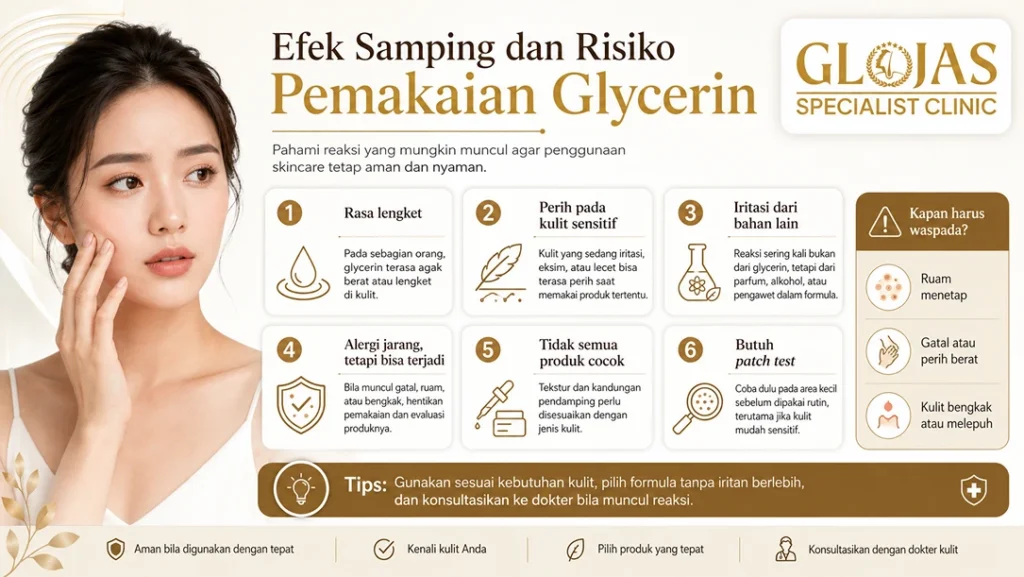 Efek Samping dan Risiko Pemakaian Glycerin