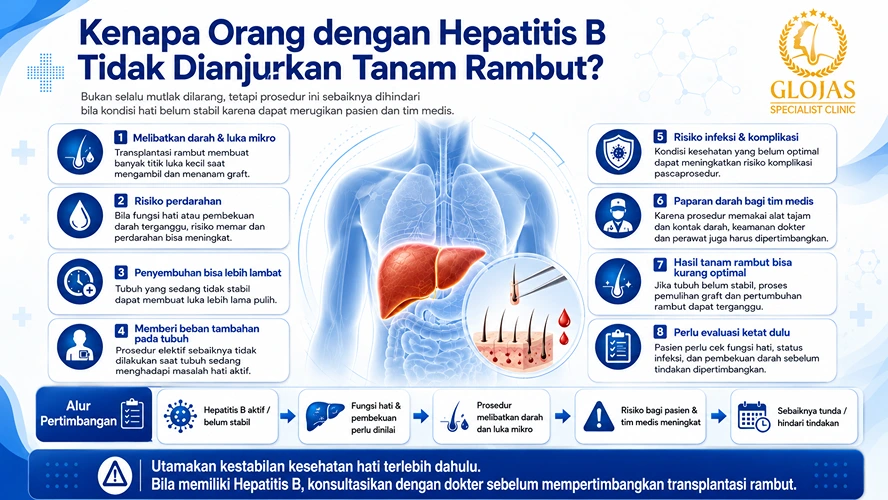 hepatitis b tanam rambut