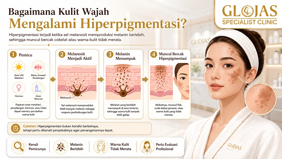 Cara Aman Atasi Hiperpigmentasi Wajah